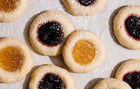 Vegan Thumbprint Cookies