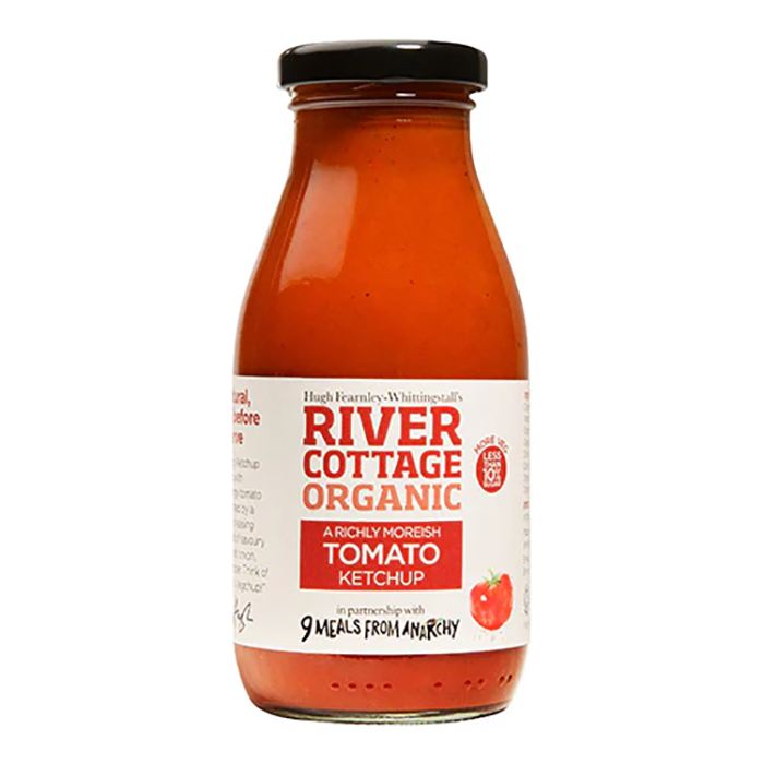 9 Meals From Anarchy - Tomato River Cottage Ketchup, 250g - Pack of 6