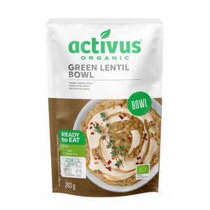 Activus - Green Lentil Dhal Bowl, 283g | Pack of 9