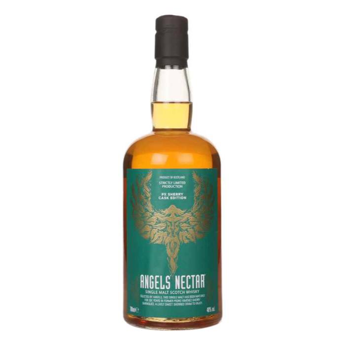 Angels Nectar Whisky - Single Malt Scotch Whisky PX Sherry Cask Edition 46%, 700ml  Pack of 6