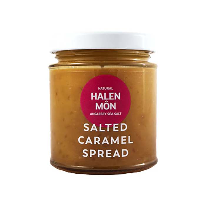 Anglesey Sea Salt - Halen Mon Salted Caramel Spread, 200g  Pack of 6
