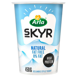 Arla - Skyr Natural Yoghurt, 450g | Pack of 6