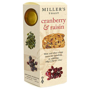 Artisan Biscuits - Miller's Toast, 100g | Multiple Flavours