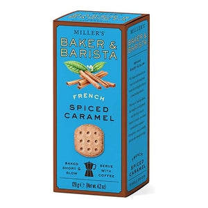 Artisan Biscuits - Millers Baker & Barista Biscuits, 120g | Pack of 6 | Multiple Flavours
