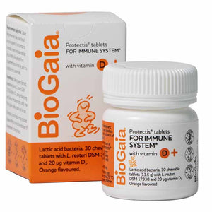 BioGaia- Protectis Tablets with Vitamin D3, 30 Units