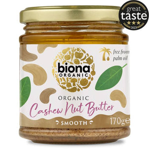 Biona - Organic Cashew Butter, 170g | Multiple Options