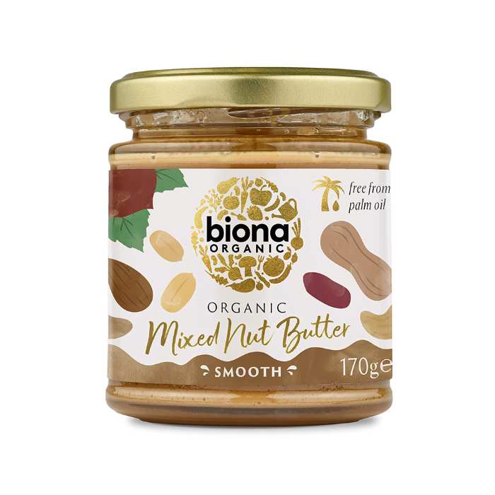 Biona - Organic Mixed Nut Butter, 170g - Pack of 6