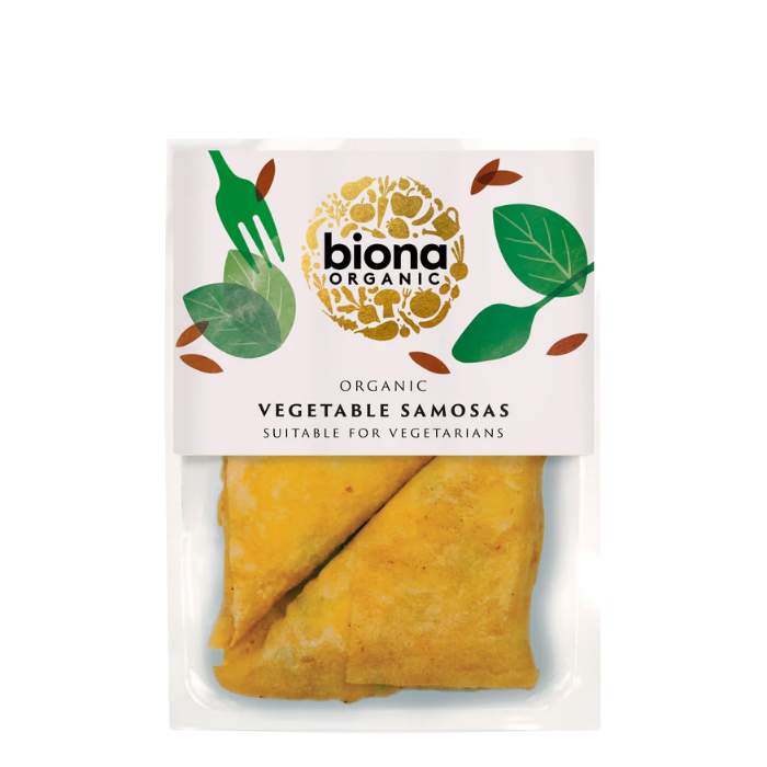 Biona - Organic Vegetable Samosas, 250g