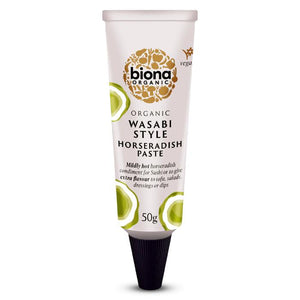Biona - Organic Wasabi Paste, 50g | Pack of 8