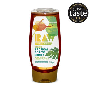 Biona - Raw Organic Tropical Forest Honey, 350g | Pack of 6