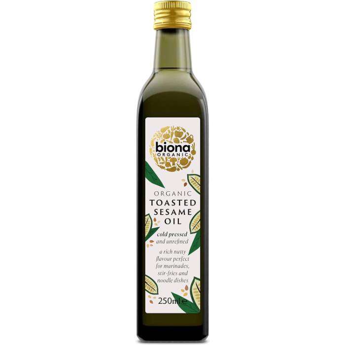 Biona - Toasted Sesame Seed Oil Cold Pressed Organic, 250ml