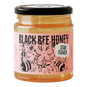 Black Bee Honey - Starflower Honey, 227g | Pack of 6