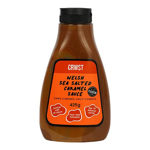 CRWST - Welsh Sea Salted Caramel Sauce, 425g | Pack of 6