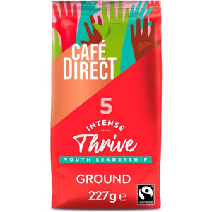 Cafedirect - Fairtrade Intense Roast & Ground Coffee, 200g