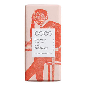 Coco Chocolatier - Colombian Milk 40% Mini Bars, 20g | Pack of 24