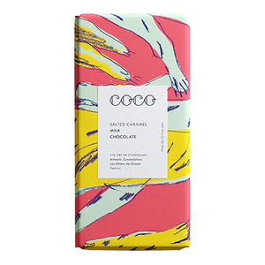 Coco Chocolatier - Salted Caramel Milk Bar, 80g | Pack of 12