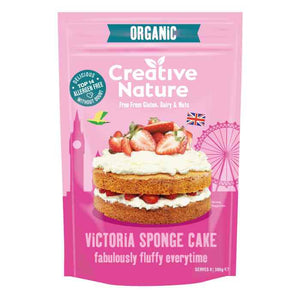Creative Nature - Organic Victoria Sponge Baking Mix, 300g