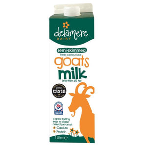 Delamere - Fresh Goats Milk, 1L | Multiple Options