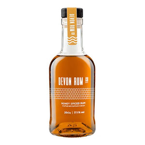 Devon Rum Company - Honey Spiced Rum 37.5% ABV, 20cl | Pack of 12