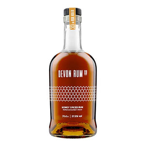 Devon Rum Company - Honey Spiced Rum 37.5% ABV, 70cl | Pack of 6