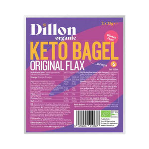 Dillon Org - Dillon Organic Keto Flax Bagel, 150g | Pack of 6