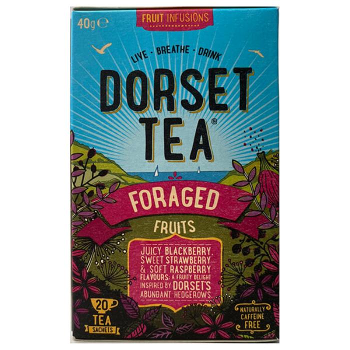 Dorset Tea - Foraged Fruits Tea, 20 Bags  Pack of 4