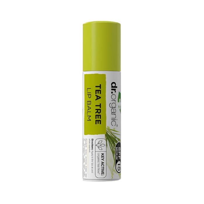 Dr Organic - Tea Tree Oil Lip Balm, 5.7ml