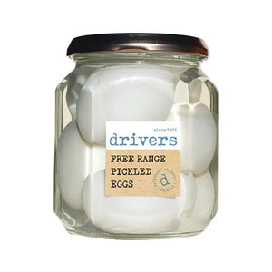 Drivers - Free Range Pickled Eggs, 550g | Pack of 6