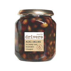 Drivers - Mini Onions In Honey And Balsamic Vinegar, 550g | Pack of 6