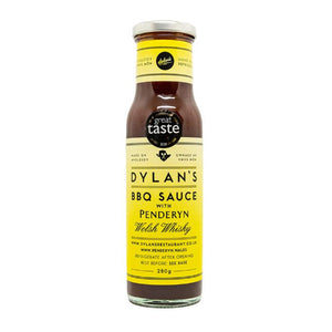 Dylan's - BBQ Sauce with Penderyn Whisky, 280g | Multiple Sizes
