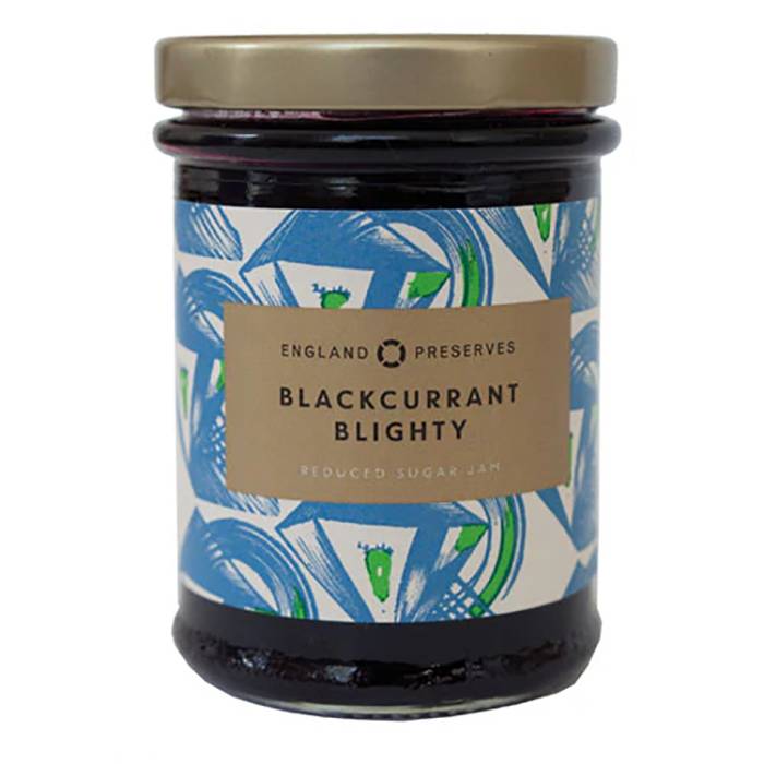 England Preserves - Blackcurrant Blighty, 225g - Pack of 6