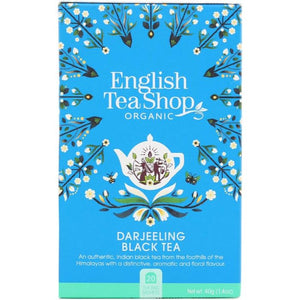 English Tea Shop - Darjeeling Black Tea, 20 Bags | Pack of 6