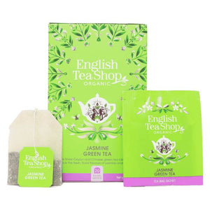 English Tea Shop - Jasmine Green Tea, 20 Bags | Pack of 6