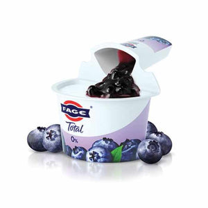 Fage - Total 0% Blueberry Yoghurts, 150g | Pack of 6