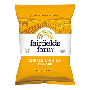Fairfields Farm Crisps - Cheese & Onion Crisps | Multiple Sizes