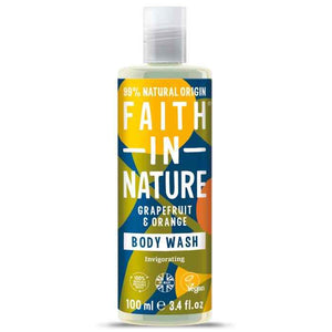 Faith In Nature - Bodywash Grapefruit & Orange, 100ml