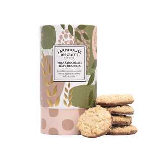 Farmhouse Biscuits - Abstract Chocolate Tube, 160g | Pack of 12 | Multiple Flavours