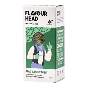 Flavour Head - Mad About Mint Botanical Infusion, 30g | Pack of 15