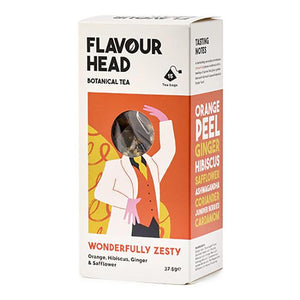 Flavour Head - Wonderfully Zesty Botanical Infusion, 37.5g | Pack of 15