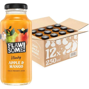 Flawsome - Apple & Mango Juice, 250ml | Pack of 12