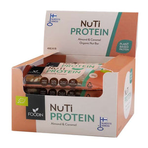 Foodin - NUTI Protein Almond & Caramel, 45g | Pack of 12