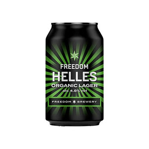 Freedom Brewery - Organic Helles 330ml | Pack of 24 | Multiple Types