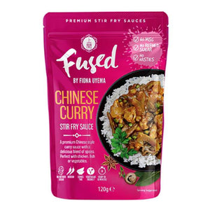 Fused by Fiona Uyema - Chinese Curry Stir Fry Sauce, 120g | Pack of 18