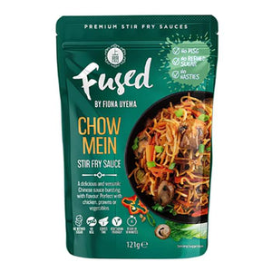Fused by Fiona Uyema - Chow Mein Stir Fry Sauce, 121g | Pack of 18