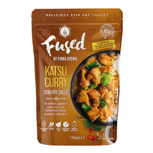Fused by Fiona Uyema - Katsu Curry Stir Fry Sauce, 110g | Pack of 18