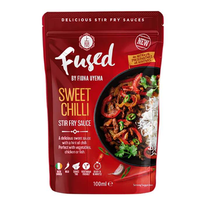Fused by Fiona Uyema - Sweet Chilli Stir Fry Sauce, 120g  Pack of 18