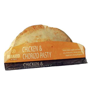 G Free - Baked to Taste Chicken and Chorizo Pasty, 250g | Pack of 8