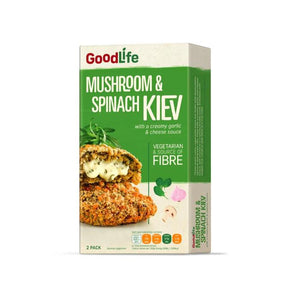 Goodlife - Mushroom & Spinach Kiev, 250g | Pack of 6