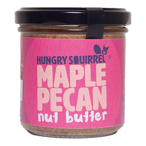 Hungry Squirrel - Maple Pecan Nut Butter, 180g - Pack of 6