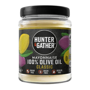 Hunter & Gather - Foods Classic Olive Oil Mayonnaise, 240g | Multiple Sizes